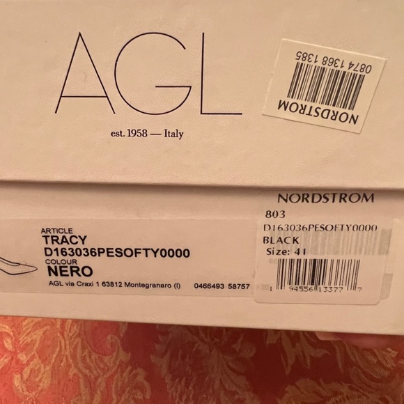 AGL - Tracy Block Heels NIB - NEW - size 11 - Reg $398. Black. - Picture 2 of 9